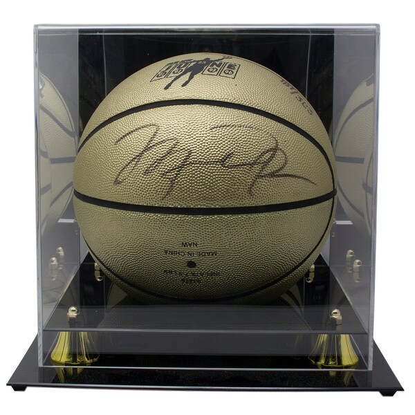 Michael Jordan Bulls Signed Gold Mr June LE 181/323 Basketball UDA w/Case