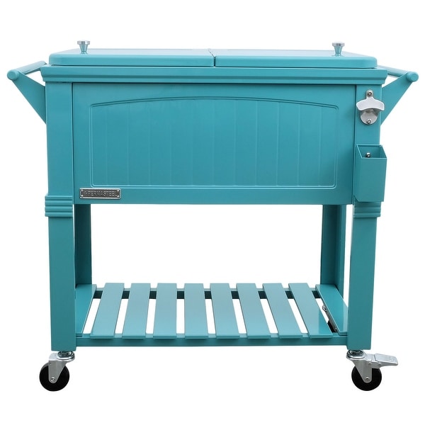 Permasteel 80 Qt. Furniture Style Patio Cooler. Opens flyout.