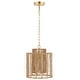 preview thumbnail 6 of 12, SAFAVIEH Lighting Ryoa 12" Pendant