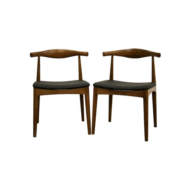 Sonore Solid Wood Mid-Century Style Accent Chair Dining Chair - 2pcs