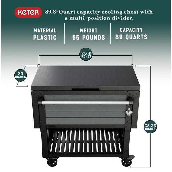 patio cooler on wheels costco