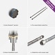 preview thumbnail 114 of 121, Luxury Solid Brass Single Hole Bathroom Faucet