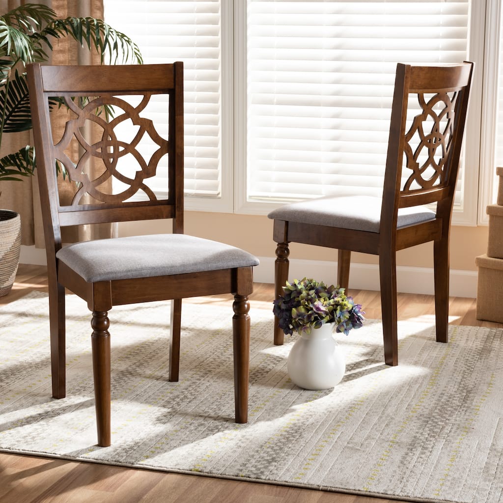 Renaud Modern and Contemporary 2-PC Dining Chair Set