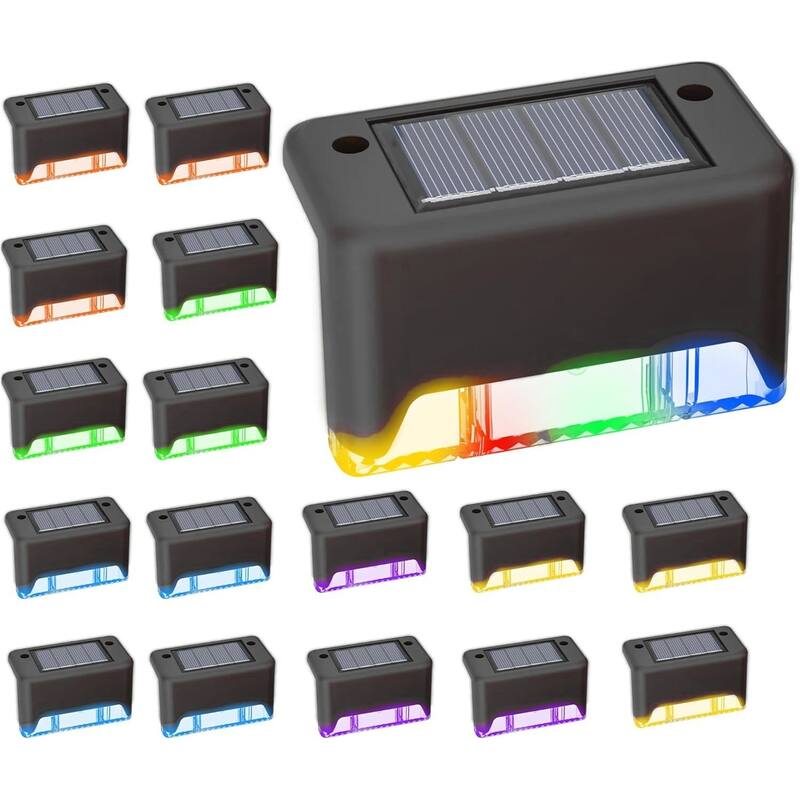 RGB light-32PCS Led Solar Deck Light