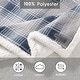 preview thumbnail 42 of 53, Eddie Bauer Ultra Soft Plush Fleece Reversible Oversized Throw Blanket