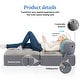 preview thumbnail 14 of 20, WOWMAX Convertible Folding Sofa Bed Folding Chair Bed with Back Bolster