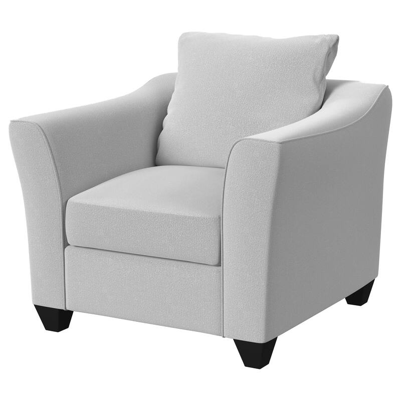Salizar Upholstered Flared Arm Accent Chair - 39" x 37" x 39"