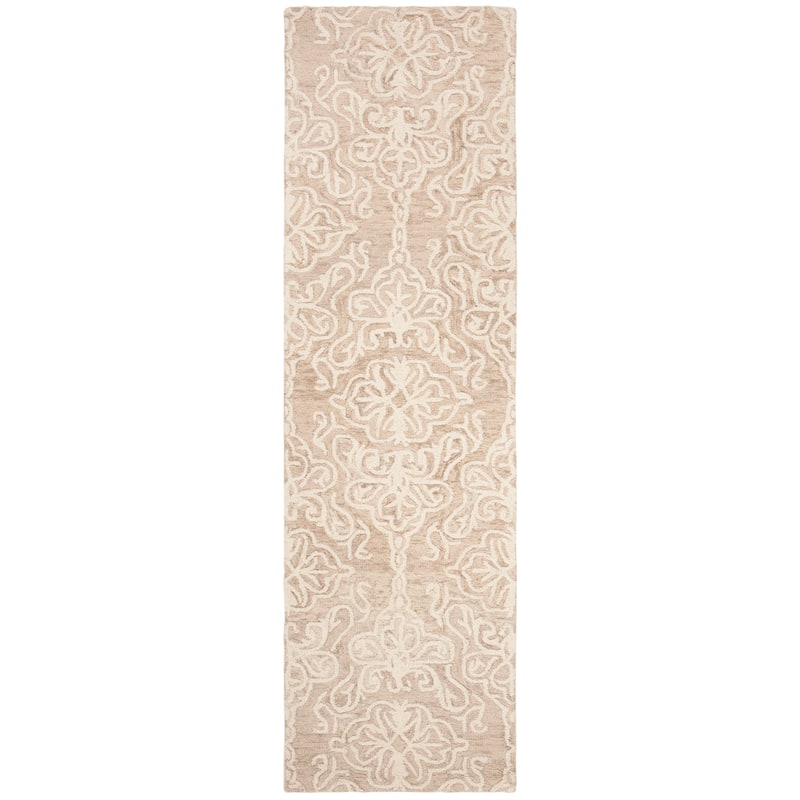 SAFAVIEH Handmade Blossom Mahalia Modern Floral Wool Rug