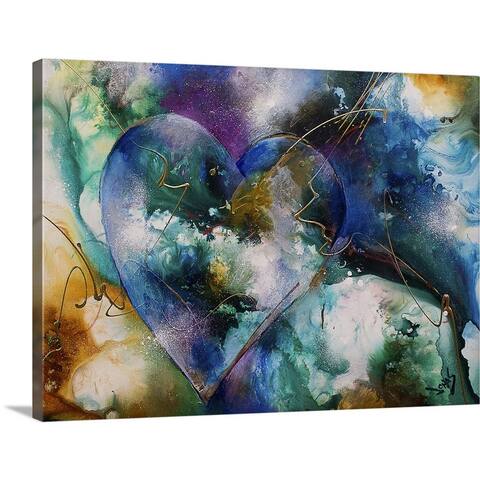 "Love 53" Canvas Wall Art