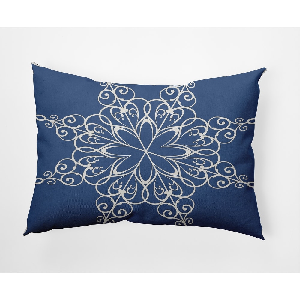 Snowflake Decorative Christmas Throw Pillow