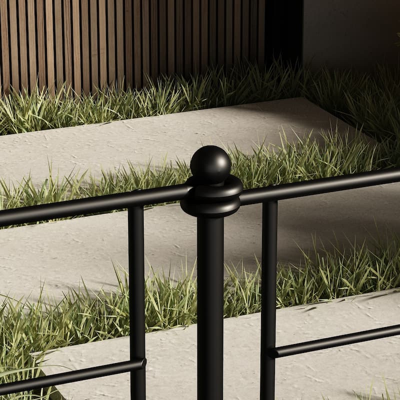 Landscape Wrought Wire Border Folding Patio Fences Flower Bed Fencing