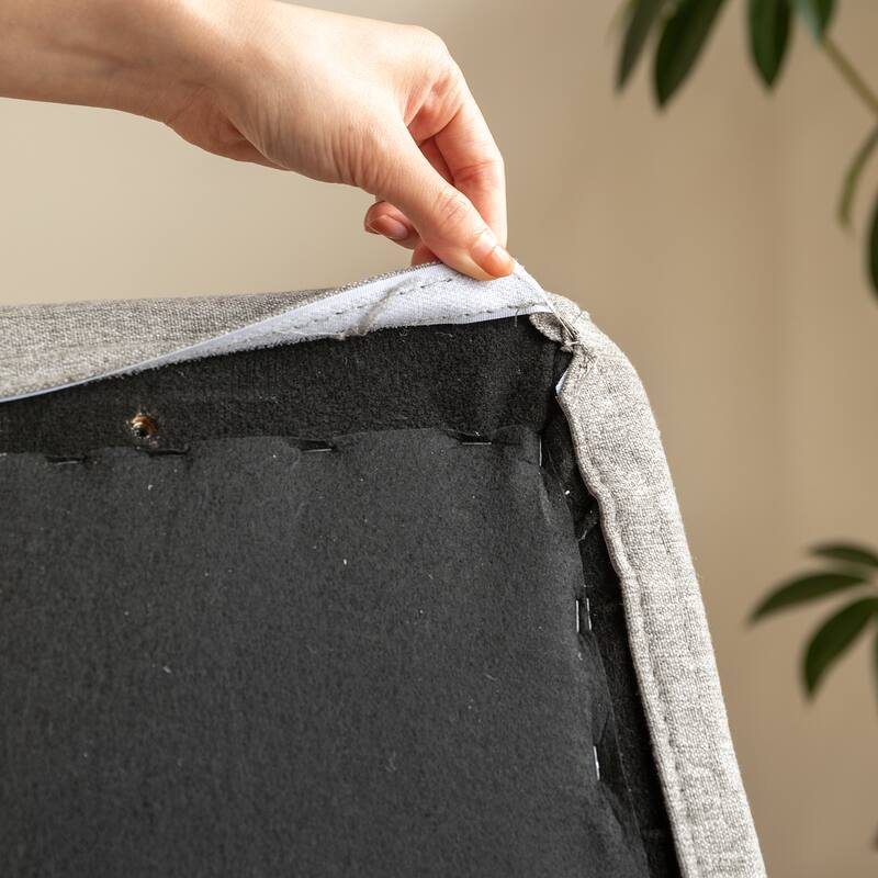 Modern Natural Solid Wood Shoe Bench with High Rebound Sponge Cushion