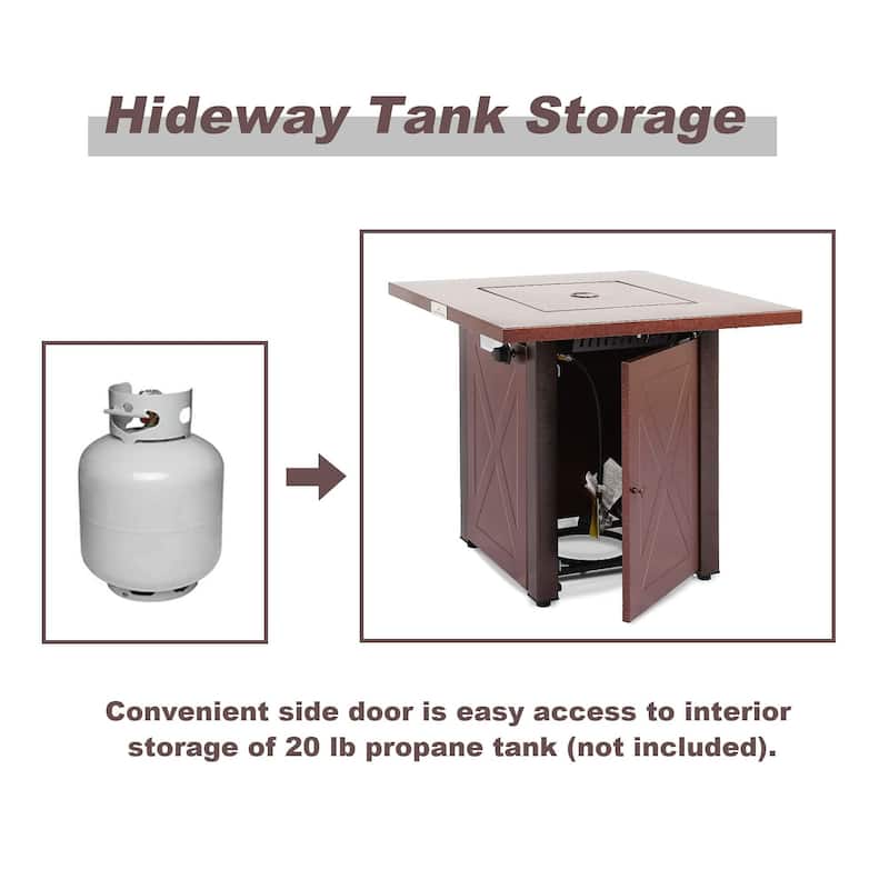 Outdoor Propane Gas Fire Pits Table Bed Bath & Beyond 36529066