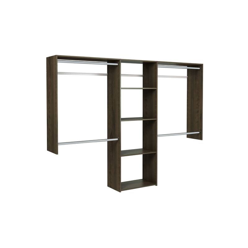 Easy Track Basic Closet Kit - Truffle