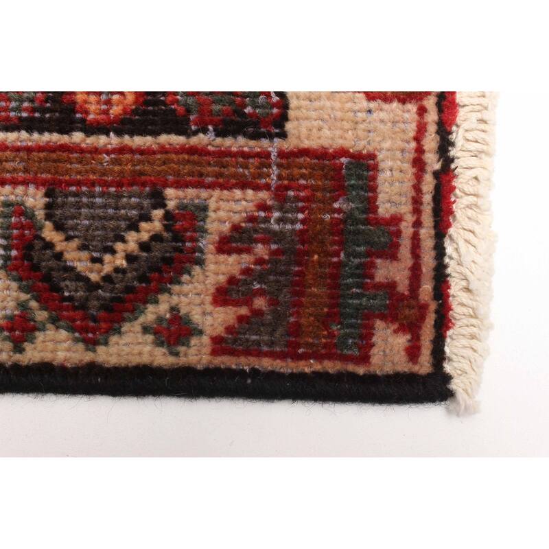 ECARPETGALLERY Hand-knotted Antalya Vintage Red Wool Rug - 4'6 x 6'3