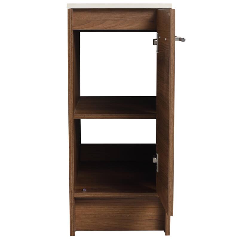 ARTCHIRLY 24/36/48/60 Inch Bathroom Vanity with Sink, Freestanding Bathroom Vanity with Soft Close Door and Shelf