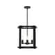 preview thumbnail 9 of 13, Hunter Astwood 16" 4-Light Round Chandelier, Dining Room Table, Kitchen Island, Cage, Transitional, Art-Deco