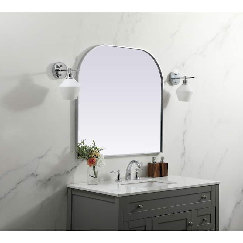 Elegant Lighting MR1B3634 Blaire 36" W x 34" H Modern Arched Bathroom