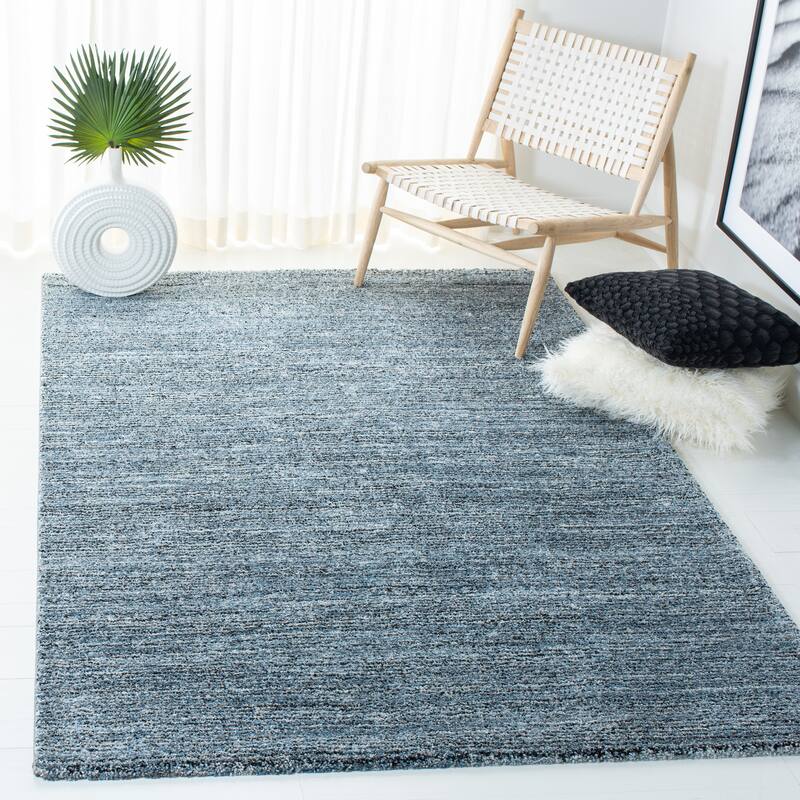 SAFAVIEH Retro Cara Modern Rug - 4'5" x 6'5" - Grey/Blue