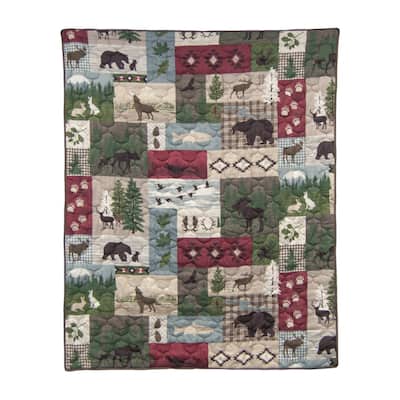 Your Lifestyle by Donna Sharp Montana Forest Polyester Throw