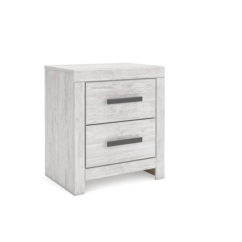 Signature Design by Ashley Cayboni Whitewash Nightstand