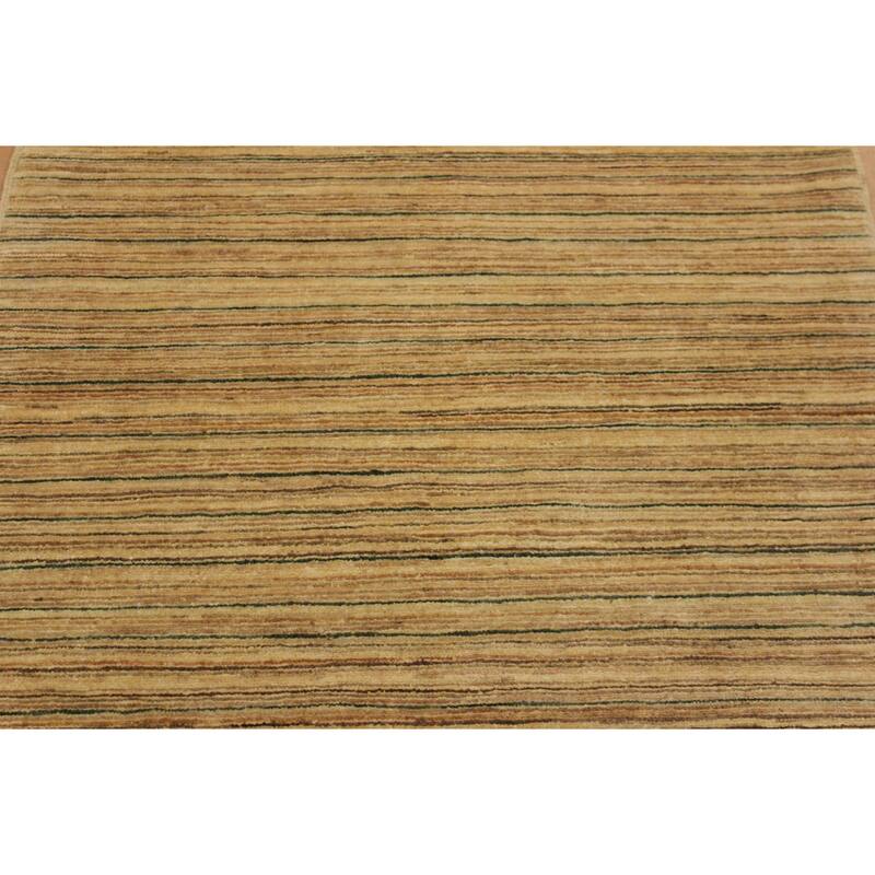 Boho Earthline Gabbeh Hand Knotted Wool Area Rug
