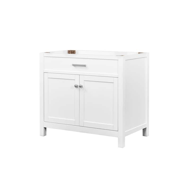 36" Roseville Bathroom Vanity Base - 36.00 L x 21.50 D x 32.50 H"