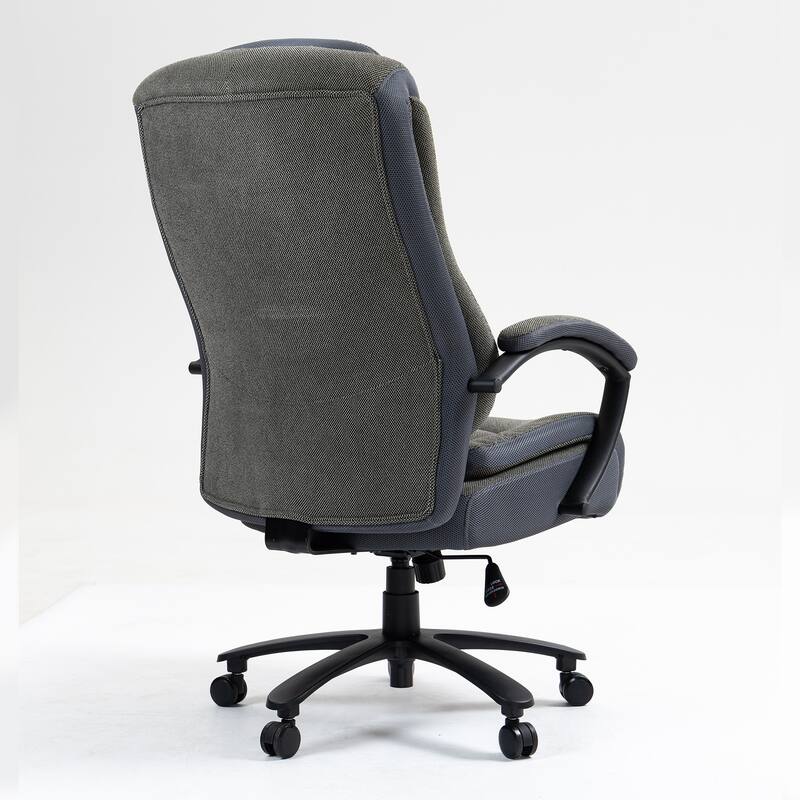 Modern High-Back Office Chair with Adjustable Height, Skin-Friendly Cotton Fabric Material, for Home Offices