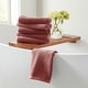 preview thumbnail 113 of 174, Linery & Co. Luxury Cotton Textured Bath Towel. Hand Towel (Pack of 6) - Desert Rose