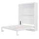 preview thumbnail 6 of 16, Queen Size Murphy Bed Wall Bed with Shelves,No Box Spring Needed,Easy Assembly