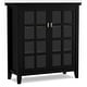 preview thumbnail 2 of 16, WYNDENHALL Stratford Solid Wood Transitional Medium Storage Cabinet - 38"w x 16.1"d x 40.6" h