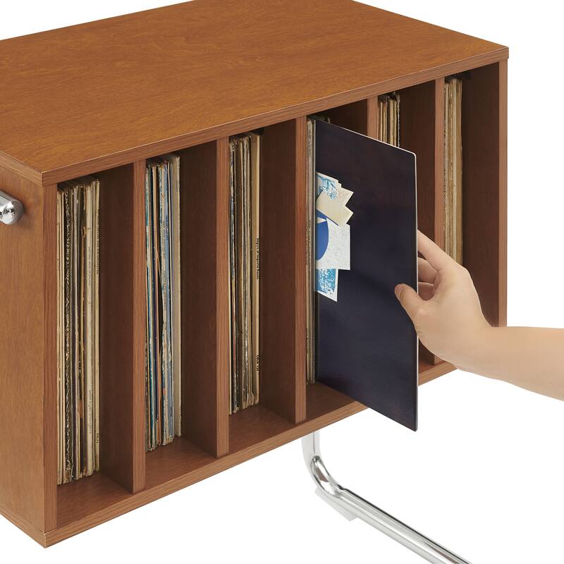 Crosley Lily Record Player Stand With Vinyl Storage