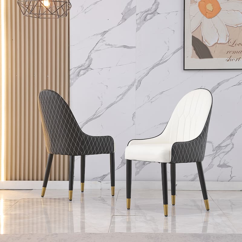 JYH Outdoor Modern Dining Chairs Set Of 2, Patio Furniture