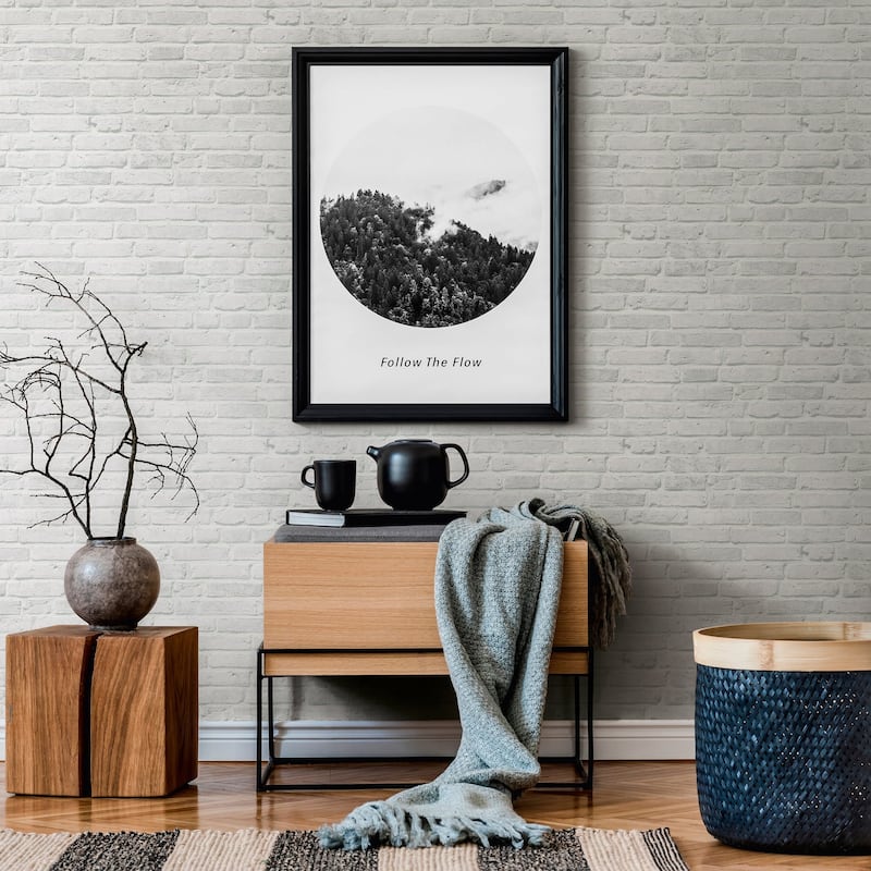 Galerie Wallcoverings Bricks and More Collection Contemporary Brickshire Residents Vinyl on Non-woven Wallpaper Roll