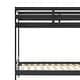 preview thumbnail 6 of 12, Transitional, Modern style Modern Simple Solid Wood Twin over Twin Bunk Bed