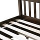 preview thumbnail 17 of 22, Full Over Full Rubber Wood Bunk Bed with Trundle(Twin),Convertible to 2 Full Size Beds