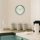 preview thumbnail 37 of 193, Infinity Instruments Round Retro Kitchen Wall Clock by Infinity Instruments