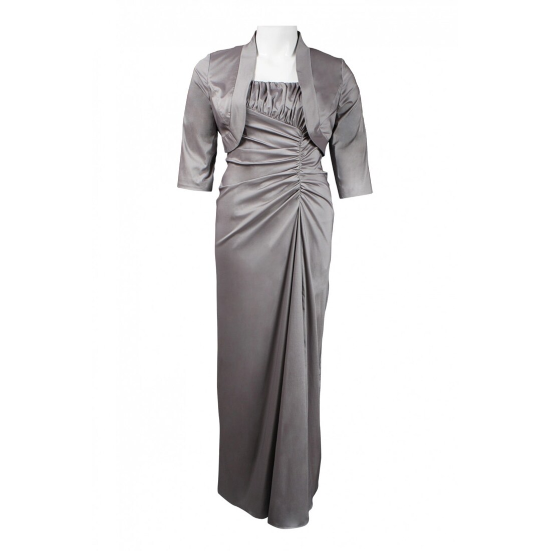 straight satin dress