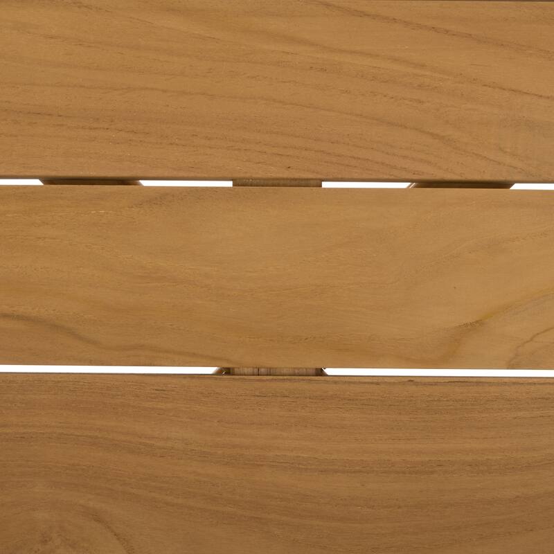 SAFAVIEH Couture Rogers Teak Coffee Table - 39"W x 39"D x 16"H