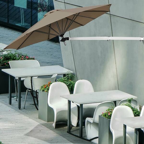 abba yellow patio umbrella Abba Patio, Outdoor Market Umbrella, 9ft, Tilt and Crank