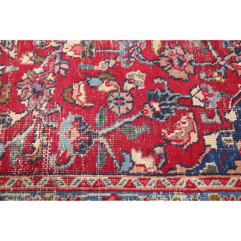 ECARPETGALLERY Hand-knotted Antalya Vintage Red Wool Rug - 5'11 x 8'9