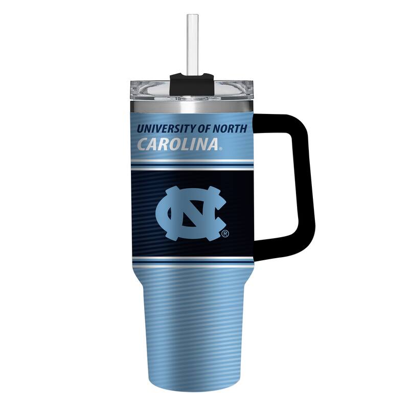 40 oz Stainless Steel Canyon Cup w/ Straw, University of North Carolina