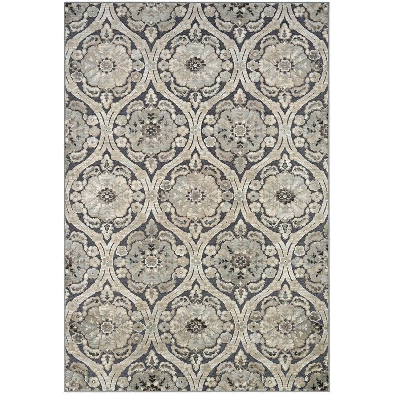 Couristan Cire Cherrington Floral High Low Area Rug