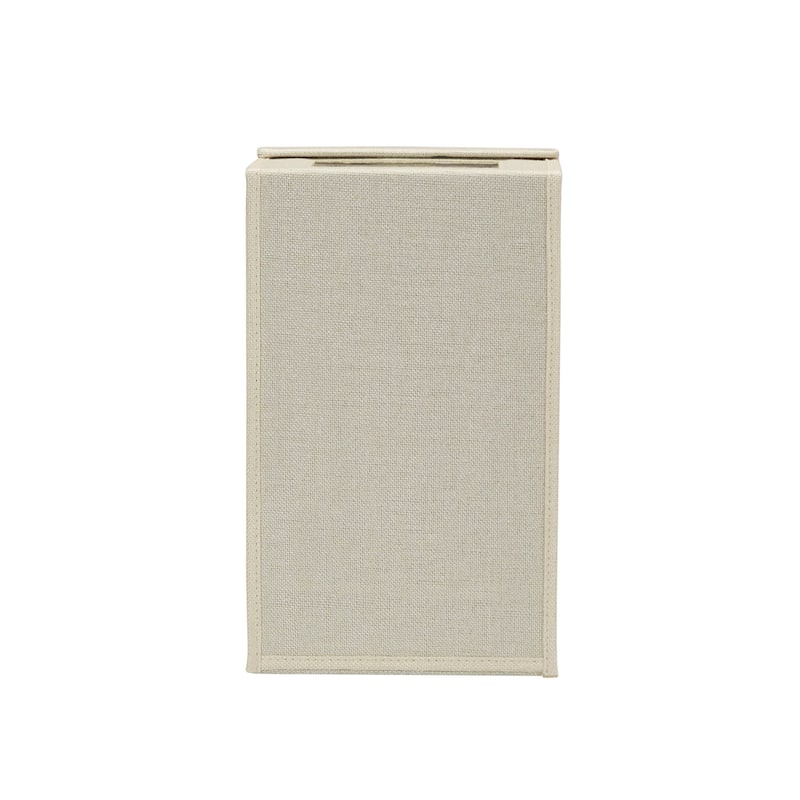 Household Essentials Small Drop Front Shoe Box, Cream, 2-Pack - 8'' x 13'' x 5''