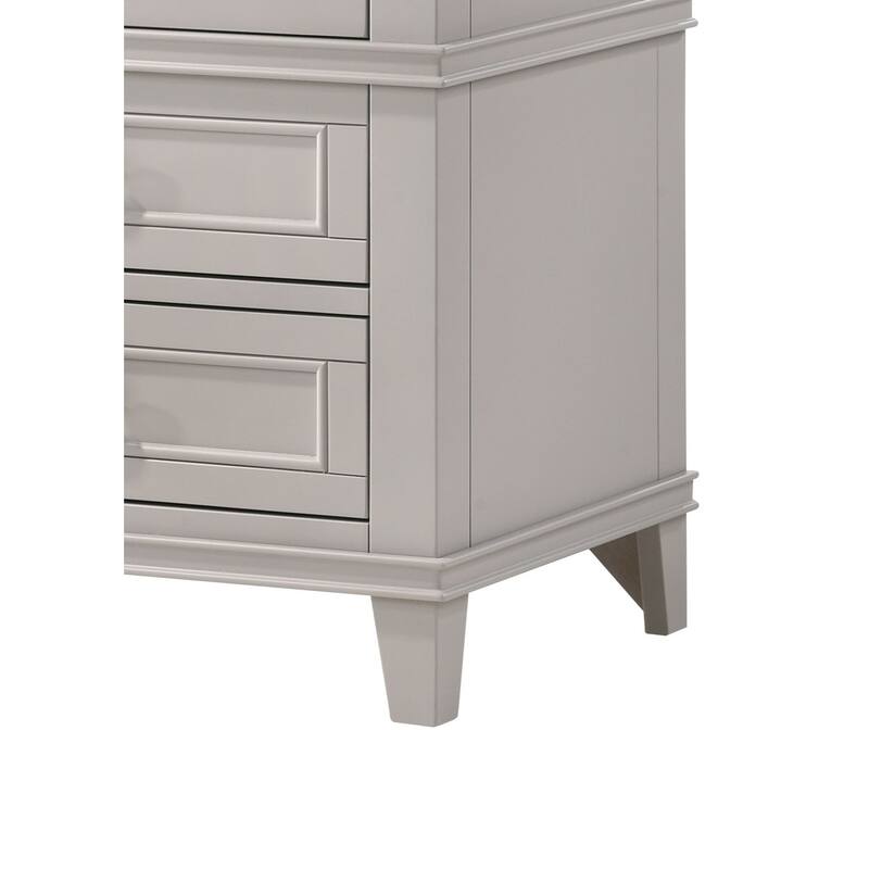 3 Drawer Nightstand W/ USB