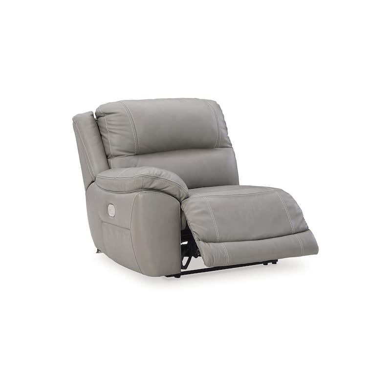 Signature Design by Ashley Dunleith 3-Piece Power Reclining Sectional Loveseat with Console