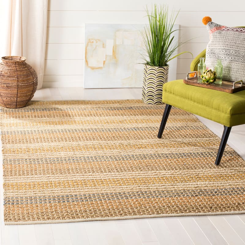 SAFAVIEH Handmade Organica Kateryna Casual Jute Rug - 3' x 5' - Multi