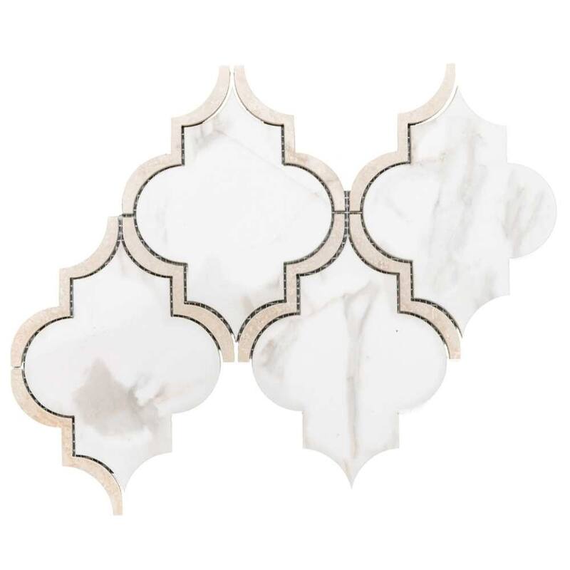 The Tile Life Stately Lantern 9x14 Porcelain Floor, Wall & Backsplash Tile