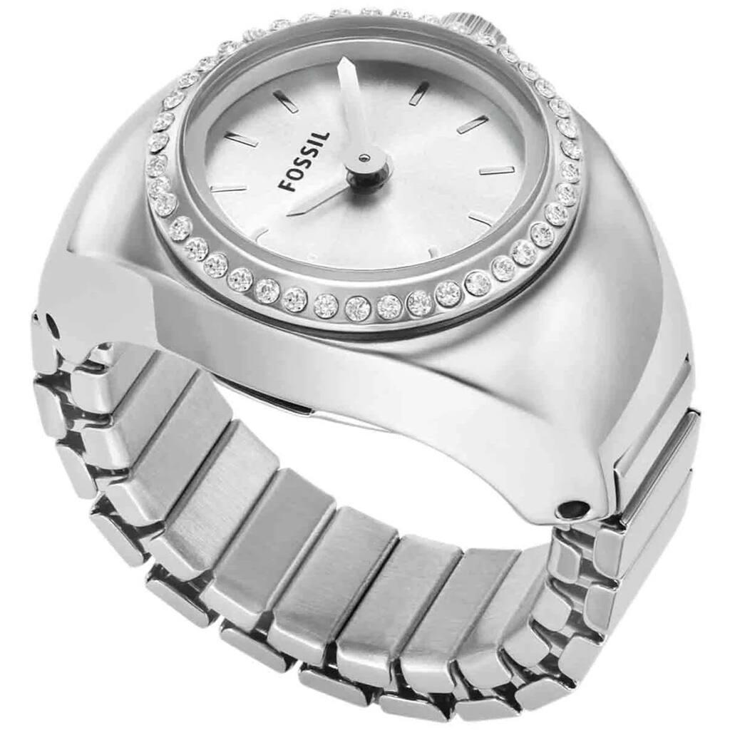 Fossil Women's Watch Ring Silver Dial Watch - ES5321 - 6 (36)