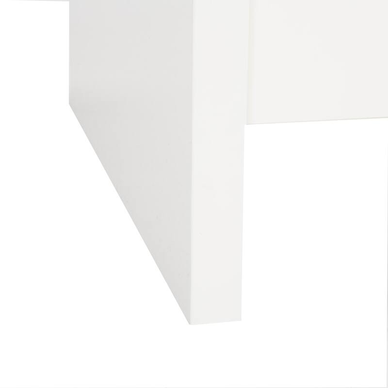 SAFAVIEH Bobbye White Lift-Top Coffee Table - 47.2" x 23.6" x 13.4" - 47Wx24Dx13H
